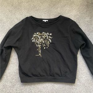 Adorabke Chloè embroidered sweatshirt